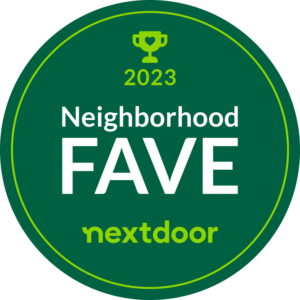 Voted a neighborhood favorite for go-to service provider for four years in a row!